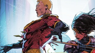 Flashpoint Beyond 1: Thế giới sắp chìm dưới biển. Wonder Woman giết chết Aquaman chỉ bằng một đòn.