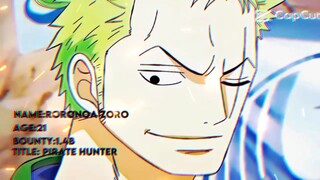 Roronoa Zoro The King of being Lost