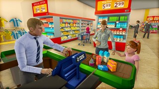 Usaha Supermaket dulu - Supermarket Simulator #1