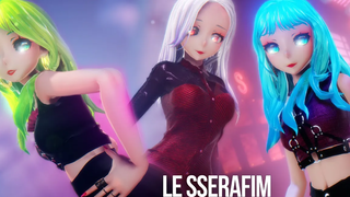 【MMD】LE SSERAFIM - FEARLESS 【เวอร์ชันเต็ม】