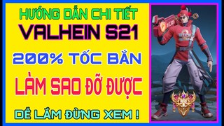 Valhein mùa 21 | Cách chơi + Lên đồ + Phù hiệu Valhein mùa 21 mạnh nhất liên quân leo rank cực dễ