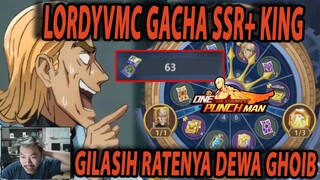 🔥🔥AKHIRNYA LORDYVMC GACHA KING SSR+ DI PUTARAN PERTAMA [HOKI BANGET] - ONE PUNCH MAN:The Strongest