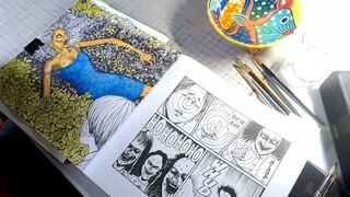 UZUMAKI coloring book - HORROR MANGA by Junji Ito