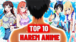 TOP 10 BEST HAREM ANIME | MANGA REACTS