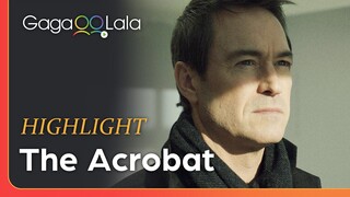 Canadian gay movie The Acrobat: what are 2 men doing meeting in an unfinished apartment every night?