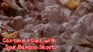 Cantonese Duck with Sour Bamboo Shoots 