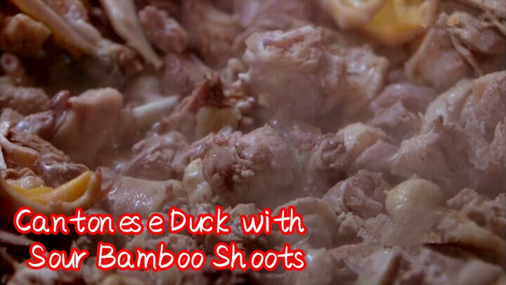 Cantonese Duck with Sour Bamboo Shoots 