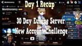 30 Day Account Challenge Europe Server Day 1 Recap