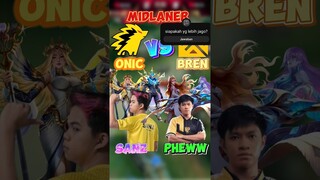 ONIC VS BREN ESPORT (MIDLANER) #onicsanz #brenesports #mlbb #mobilelegends #shortvideo #m5 #rrq