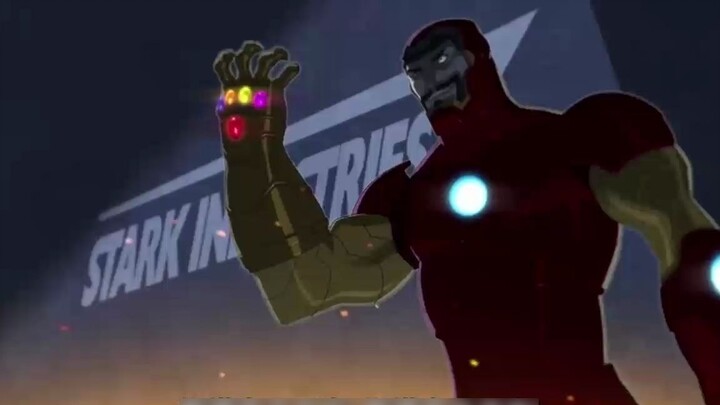 Avengers Assemble: Stark was eroded by Infinity Gems, Black Widow fights all Avengers alone