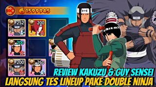 TES FORMASI DOUBLE KAKUZU & DOUBLE HASHIRAMA FULL ELEMEN TANAH - NINDO FIRE WILL