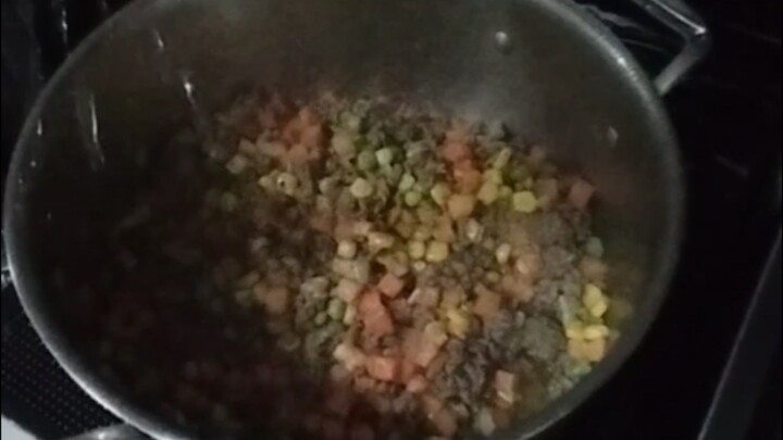 Sautéed Ground Beef w/ Veggies