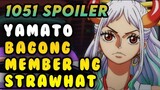 One Piece Chapter 1051: Confirm!!! Yamato bagong myembro ng Strawhat Pirates.
