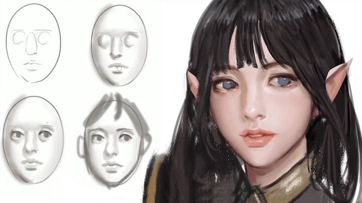 Painting|How to draw a face