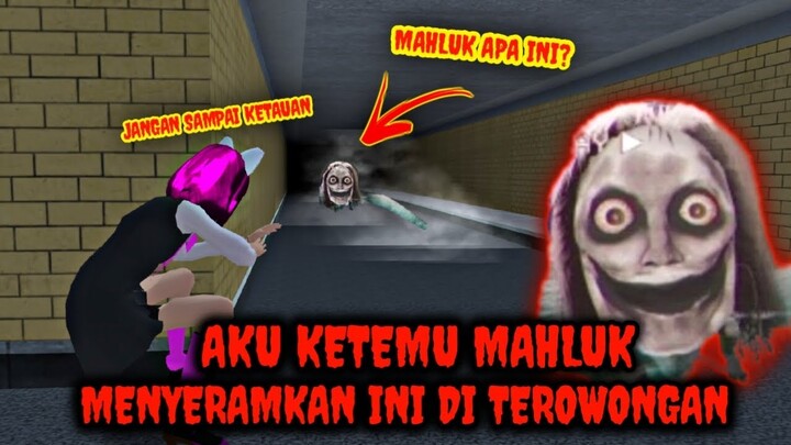 Aku Menemukan Mahluk Mengerikan | Di Dalam Terowongan Angker -  Sakura School Simulator