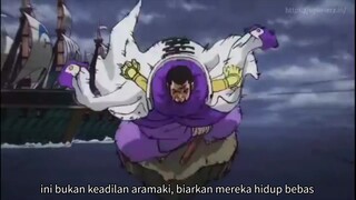 Penyebab Terjadinya Duel Pertarungan Ryokugyu Vs Fujitora