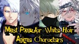 Si rambut putih emang paling cool |white hair anime boys