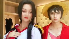 Kumpulan Tiktok Luffy dan Hancock 😂