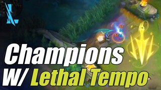 Wild Rift - Lethal Tempo ft. Champions #1