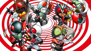 【ช็อตพิเศษ MAD】เจ็ดอัศวินแห่งความรุ่งโรจน์! "Kamen Rider Strongman Interlude MV 戦え! 七人ライダー"