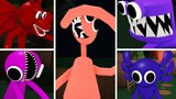 Rainbow Friends: Chapter 2 Concept Morphs New (Pink,Persimmon) Animation + Jumpscares Roblox