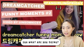 DREAMCATCHER FUNNY MOMENTS #2.MOV (Hardcore Insomnia Reaction Video)#FANGIRLINGFRIDAY