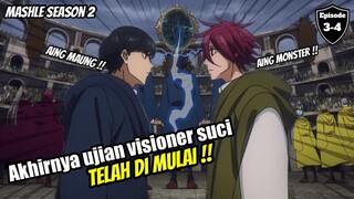 Akhirnya ujian visioner suci telah di mulai ‼️ mashle season 2