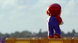 Mario juga datang untuk bertahan dalam tantangan memutar pantat