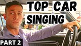 Top 10 Actors Singing in the Car. Movie Scenes Compilation. Part 2. [HD]
