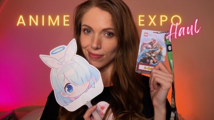 ASMR | Anime Expo Haul | Soft Speaking, Show & Tell, Rambling