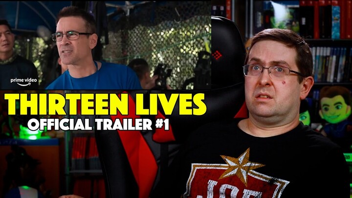 REACTION! Thirteen Lives Trailer - Colin Farrell Prime Video Movie 2022