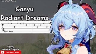 Genshin Impact OST - Ganyu: Radiant Dreams Guitar Tutorial