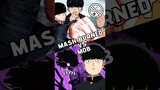 MASH BURNED VS MOB - #anime #shorts #mash #mashle #mob #mobpsycho100