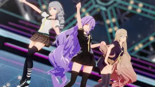 [Honkai Impact 3MMD] is the ultimate invincible giant cute three sisters