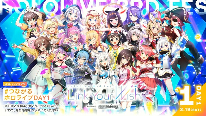 hololive 3rd fes. Link Your Wish [Day 1]