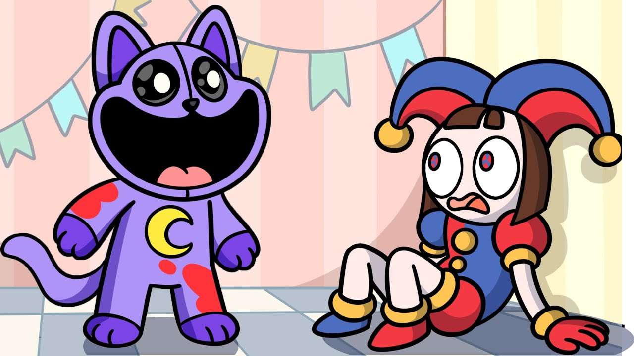 SKIBIDI but EVERYONE are SMURF CAT Poppy Playtime Chapter 3 Animation