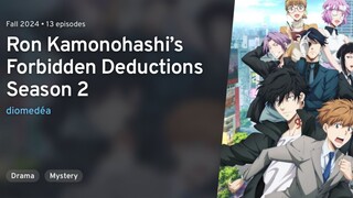 Ep - 2 Kamonohashi Ron no Kindan Suiri Season 2 [SUB INDO]