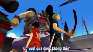 Zoro làm nóng người nhẹ #animehaynhat