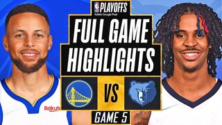 WARRIORS vs GRIZZLIES FULL GAME 5 HIGHLIGHTS NBA Playoffs 2022 Highlights Warriors vs Grizzlies 2K22