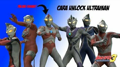 ULTRAMAN FIGHTING EVOLUTION 3 INDONESIA (PS2) - CARA UNLOCK KARAKTER ULTRAMAN !!