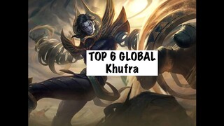 Khufra Top 6 Global Gameplay (Rheen)