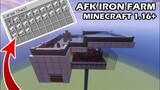 How to Make AFK Iron Farm in Minecraft 1.18+