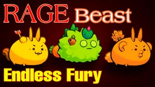 Axie Infinity Origin Endless Rage Build | Fury of the Beast Arena Gameplay | Skill Build (Tagalog)