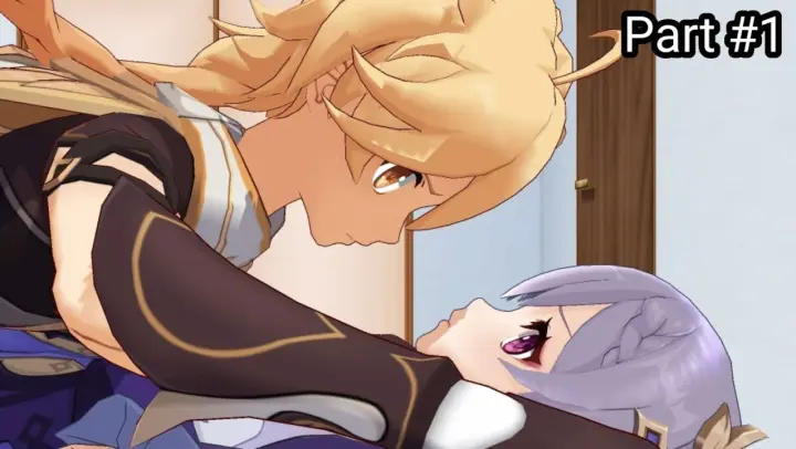 What people do in this situation? (aether x keqing) | [MMD] Genshin Impact Animation