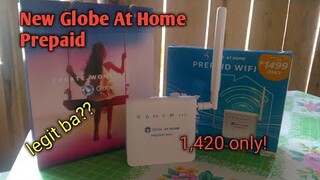 New Globe At Home Wifi (Unboxing)