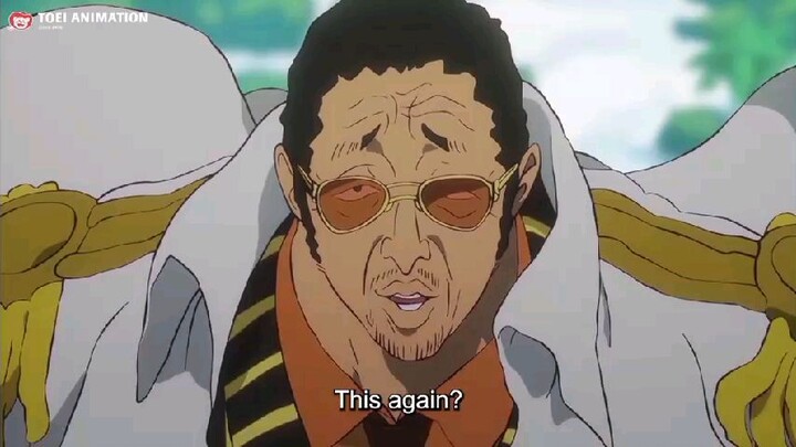 One piece latest episode credited by Toe animation
