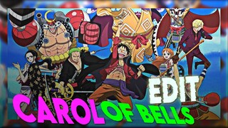 BAJAK LAUT TOPI JERAMI [Edit/AMV] - Carol Of Bells