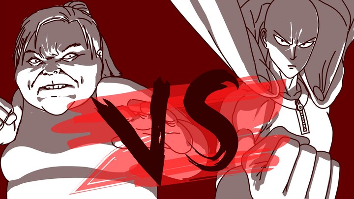 [Hot-blooded animation] Mr. Guo vs Mr. Saitama, who can win the final disaster warning
