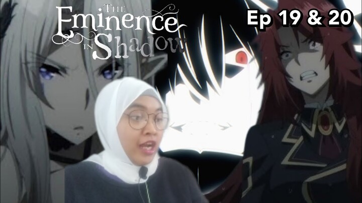 SHADOW VS IRIS AND BEATRIX | The Eminence In Shadow Episode 19 & 20 REACTION