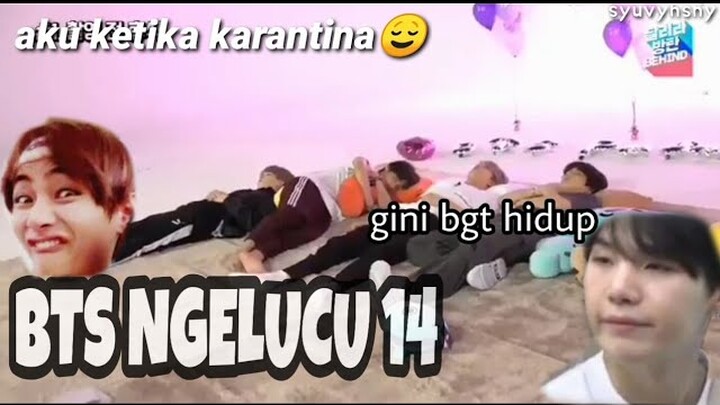 Hidupku selama karantina ಥ‿ಥ,BTS NGELUCU 14
